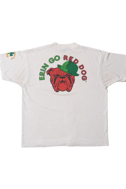 Vintage "Erin Go Red Dog" "St. Patrick's Day 1996" T-Shirt