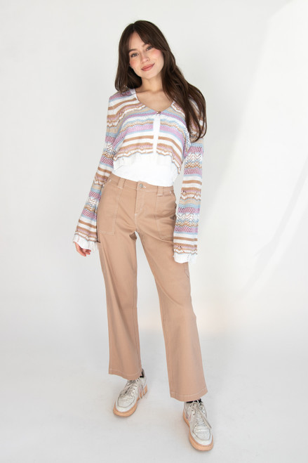 Wide Leg Carpenter Pants