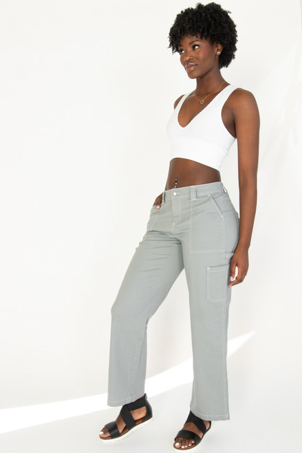 Wide Leg Carpenter Pants