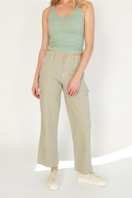 Wide Leg Carpenter Pants