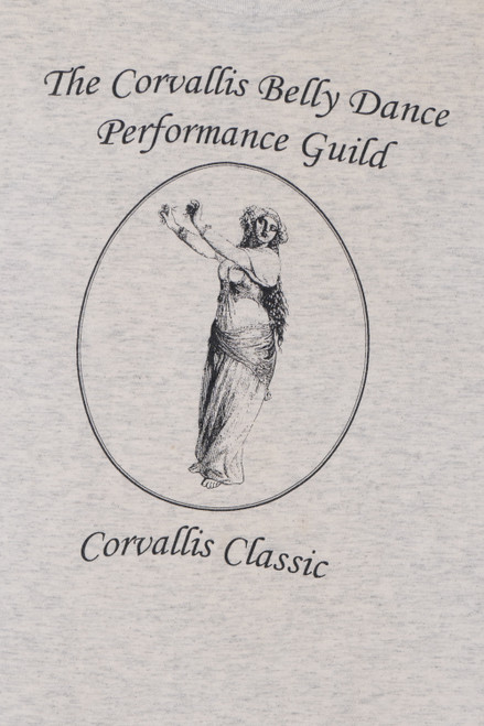 Vintage "Corvallis Belly Dance Performance Guild" T-Shirt