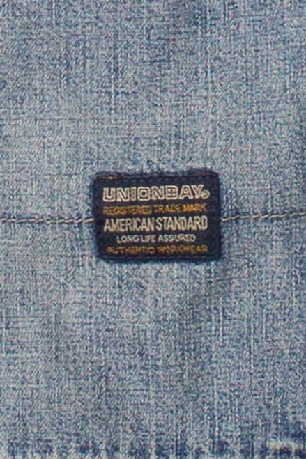 Vintage Union Bay Medium Wash Denim Carpenter Shorts (1990s)