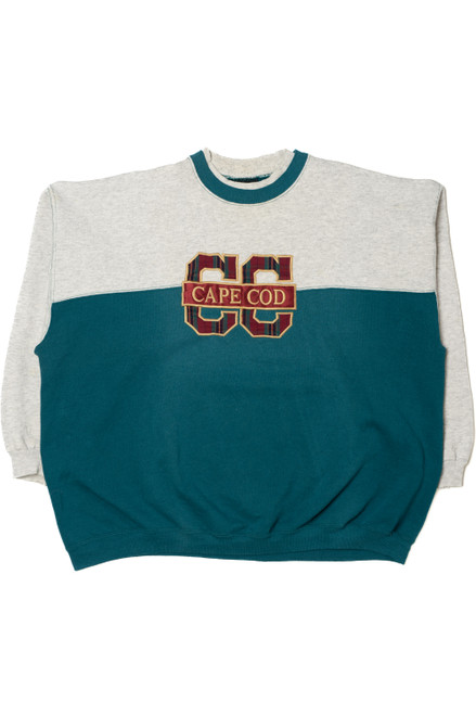 Vintage Cape Cod "CC" Embroidered Sweatshirt