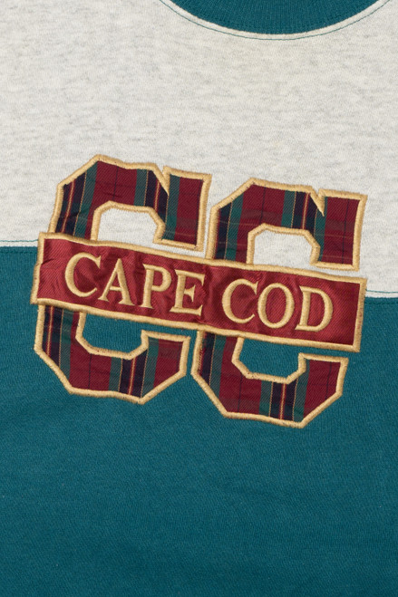 Vintage Cape Cod "CC" Embroidered Sweatshirt