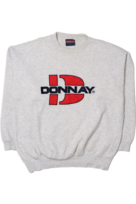 Vintage Donnay Embroidered Logo Sweatshirt