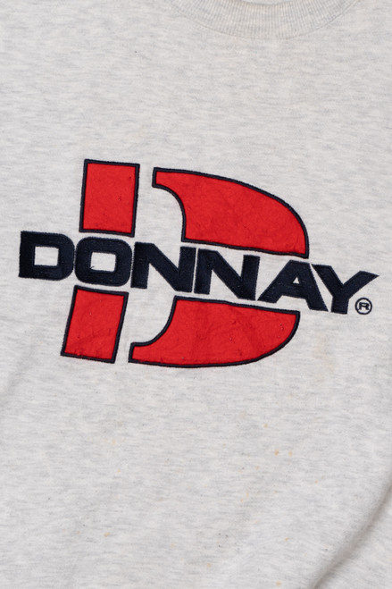 Vintage Donnay Embroidered Logo Sweatshirt