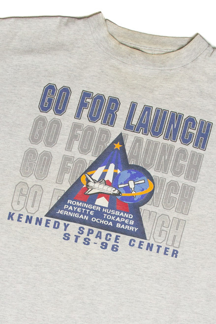 Vintage STS-96 Go For Launch T-Shirt (1999)