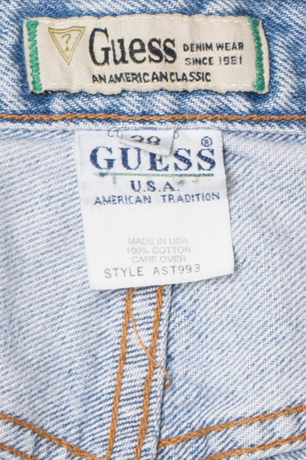 Vintage Guess Denim Shorts 1358 (1990s)