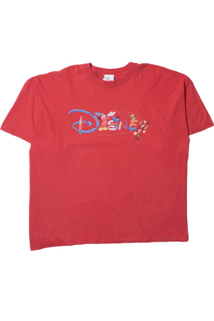 Vintage "Disney" Character Logo Disney Store T-Shirt