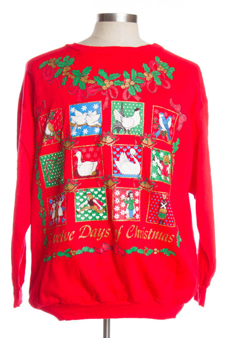 Red Ugly Christmas Sweatshirt 40772