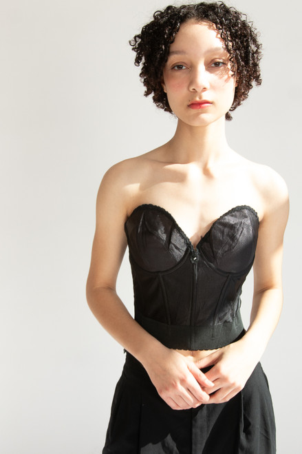 Vintage Exclusively Yours Strapless Bustier Top