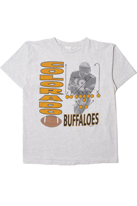 Vintage Colorado Buffaloes Football Single Stitch T-Shirt