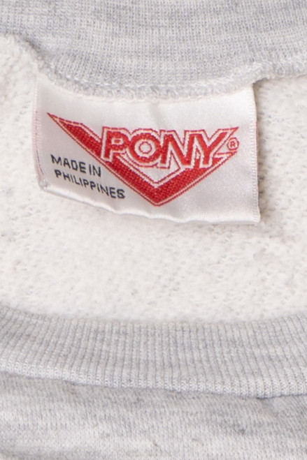 Vintage Pony Striped Sweatshirt