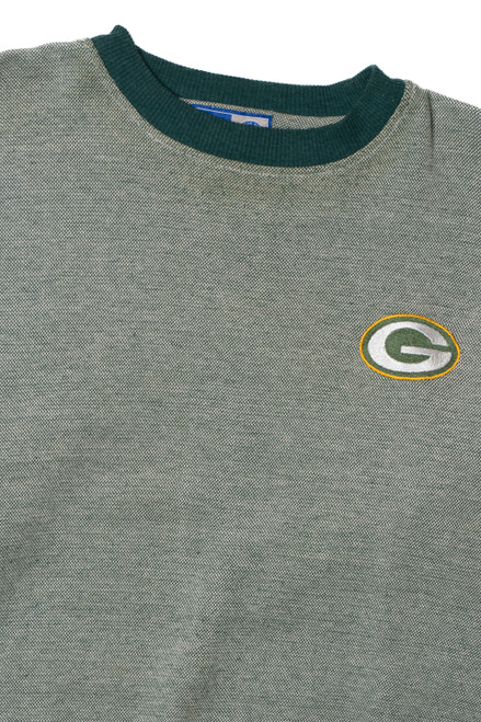 Vintage Green Bay Packers Embroidered Logo Starter Sweatshirt