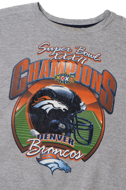 Vintage 1999 Denver Broncos Super Bowl Champions XXXIII Sweatshirt