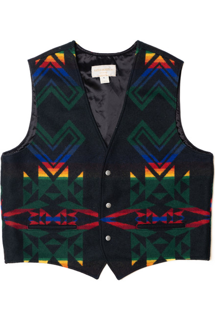 Southwestern Geometric Native Jackets Vest