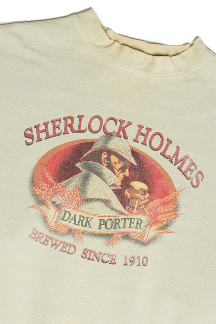 Vintage Sherlock Holmes Dark Porter Sweatshirt