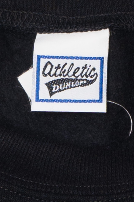 Vintage Athletic Dunlop Colorblock Sweatshirt With Side Pockets