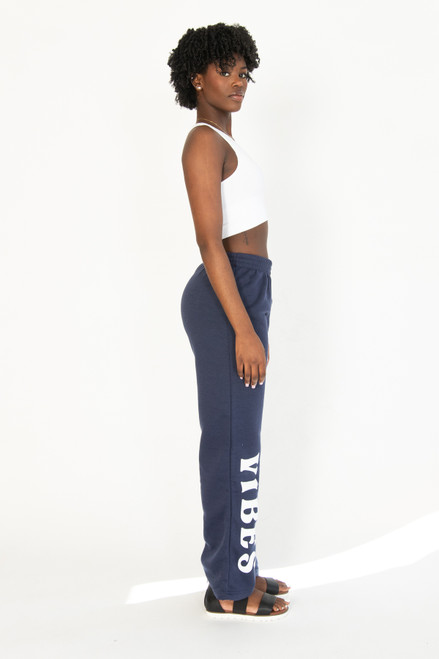 Good Vibes Wide Leg Sweatpants