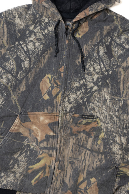 Wolf Mountain Mossy Oak Leaf Camo Winter Coat