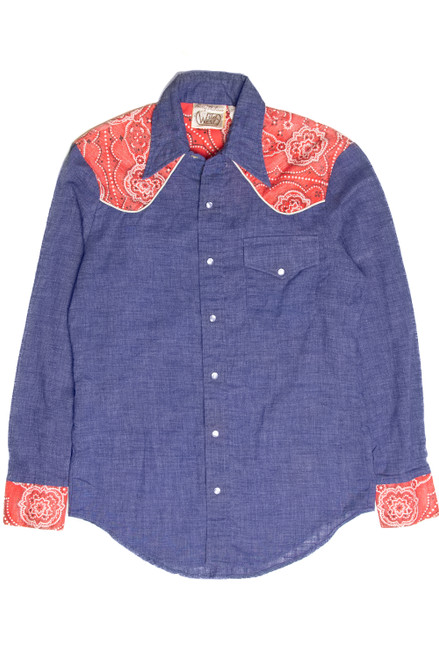 Vintage Larry Mahan Button Up Shirt