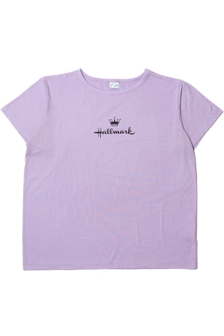 Vintage "Hallmark" Logo Lavender Baby Tee