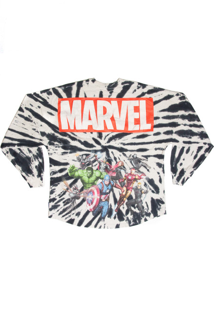 Vintage Marvel Tie-Dye Long Sleeve Shirt