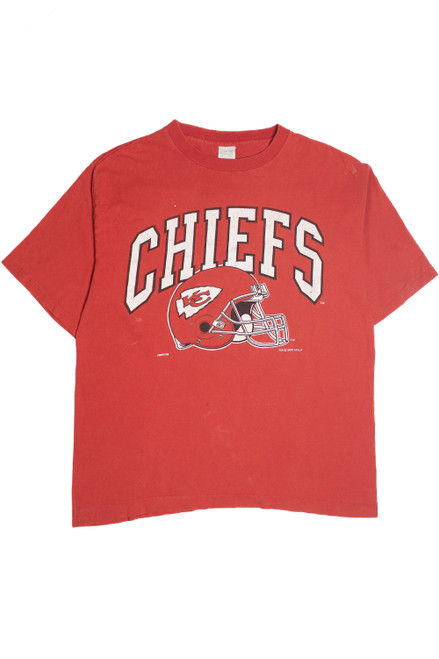 Vintage 1993 Kansas City Chiefs Football Helmet T-Shirt