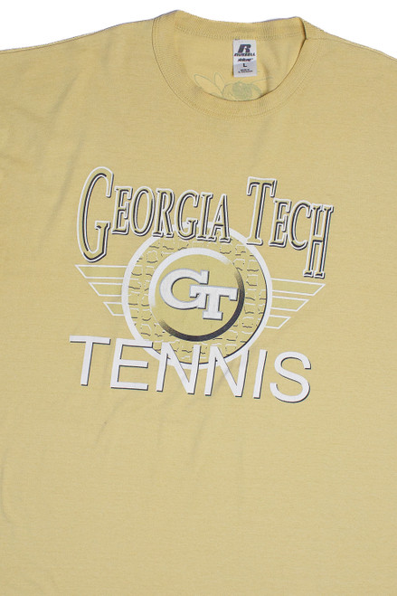 Vintage "Georgia Tech Tennis" Yellow Jackets Logo T-Shirt