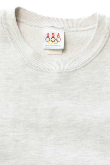 Vintage Gray USA Olympic Sweatshirt (1990s)