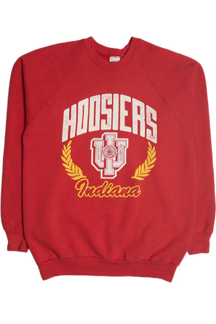Vintage "Hoosiers Indiana" Indiana University Raglan Sweatshirt