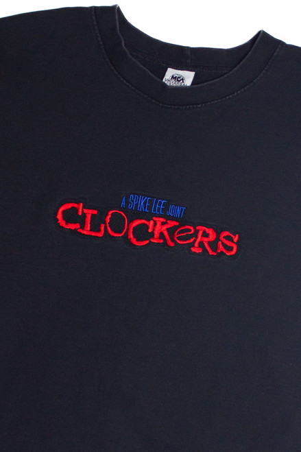 Vintage 1995 "Clockers" "A Spike Lee Joint" Embroidered Movie Promo Sweatshirt