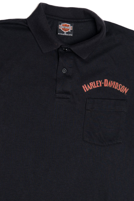 Vintage 1994 Harley Davidson Sturgis "Black Hills Motorcycle Rally" Polo