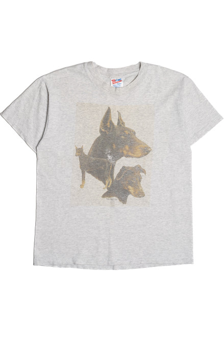 Vintage Doberman Dog Trio T-Shirt