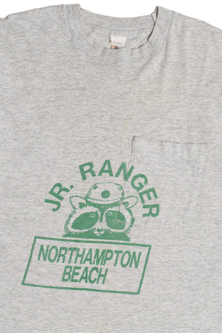 Vintage "Jr. Ranger North Hampton Beach" Pocket T-Shirt