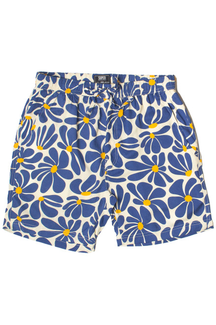 Cobalt Daisy Shorts