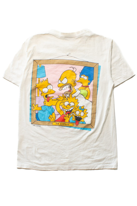 Vintage The Simpsons Portrait Say Cheese T-Shirt (1989)