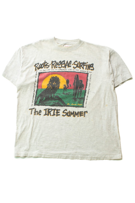 Vintage Roots Reggae Surfing T-Shirt (1990s)