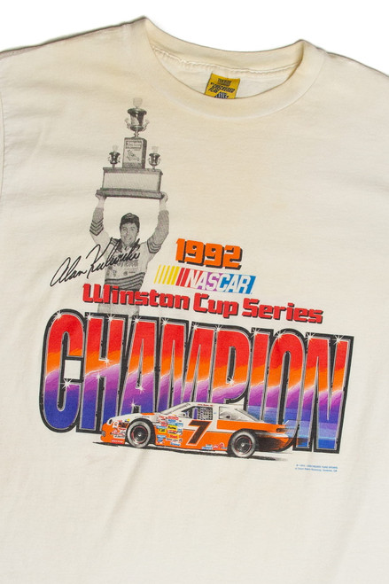 Vintage Alan Kulwicki 1992 Winston Cup Series Champion T-Shirt