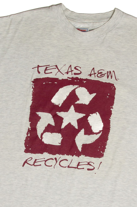 Vintage Texas A&M Recycles T-Shirt