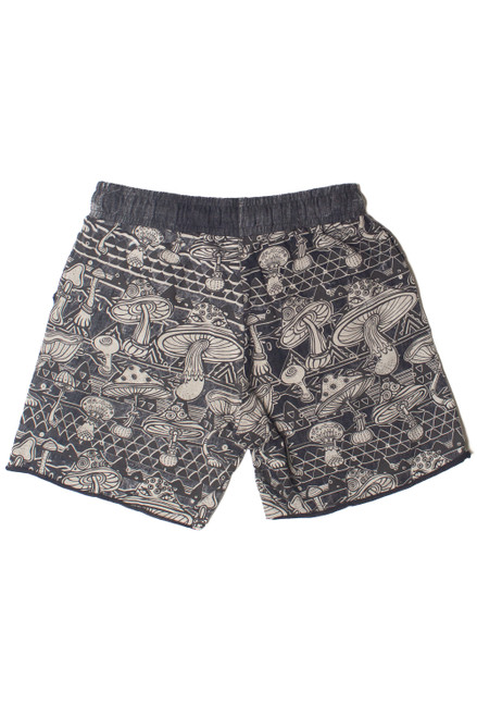 Mushroom Printed Sweatshorts