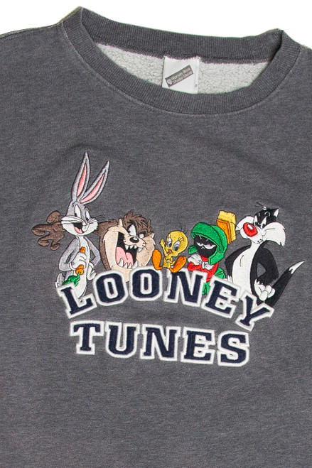 Vintage Looney Tunes Embroidered Sweatshirt