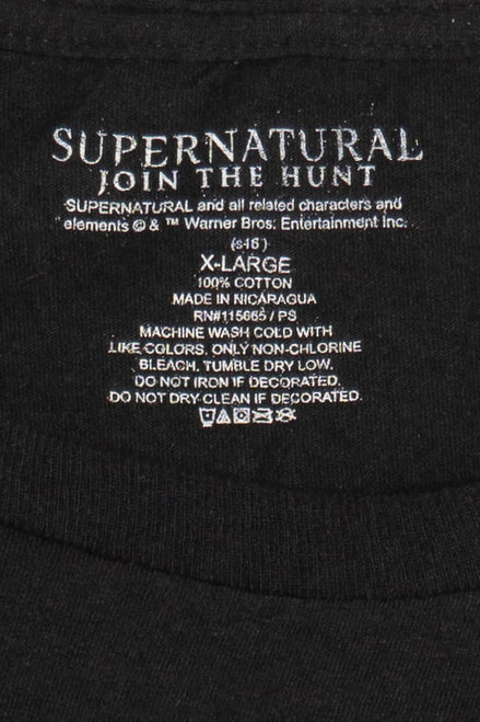Supernatural Sam Dean & Castiel "The Road So Far" T-Shirt