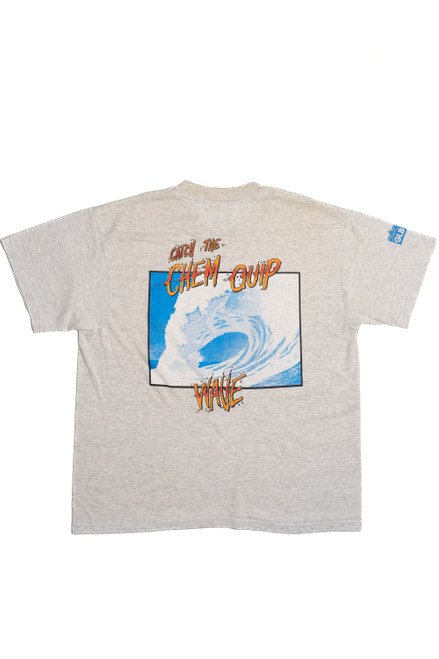 Vintage "Catch The Chem Quip Wave" T-Shirt