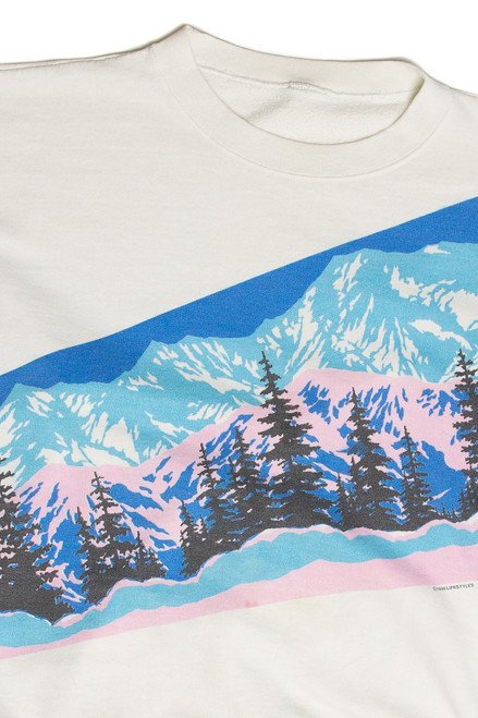 Vintage Lifestyles Mountain Sweatshirt (1990)