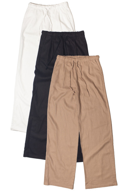 Linen Drawstring Pants