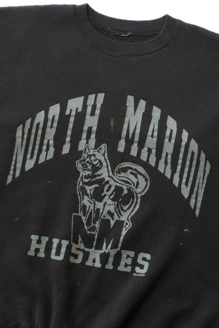 Vintage North Marion Huskies Sweatshirt (1990s)