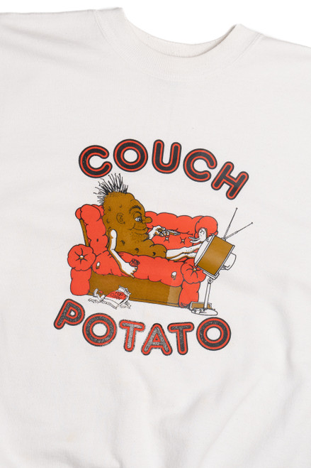 Vintage "Couch Potato" Sweatshirt