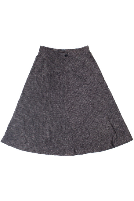 Speckled Corduroy Circle Skirt 