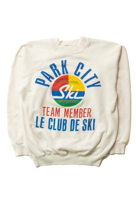 Vintage Park City Club De Ski Sweatshirt (1980s)